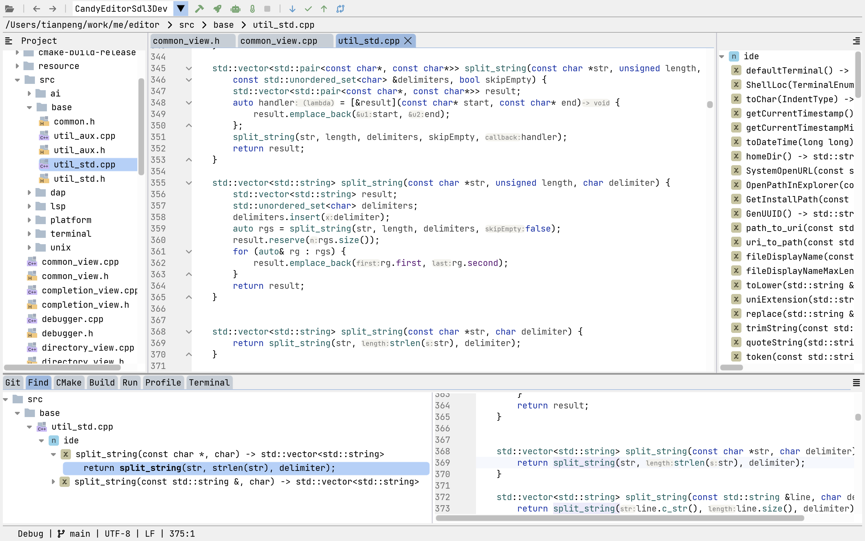 CandyEditor IDE